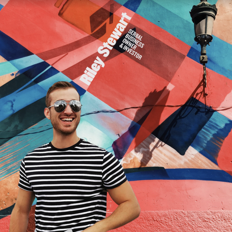 Branding para el empresario australiano Riley Stewart